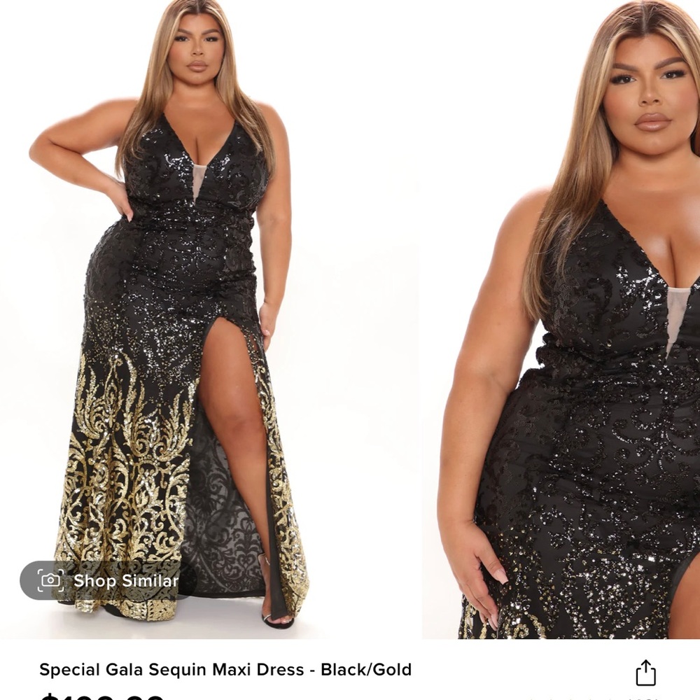 Fashion Nova Sequin Dress Gala